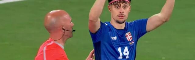 Internet proključao zbog simpatične reakcije fudbalera Srbije, tražio VAR u prijateljskom meču protiv Španije