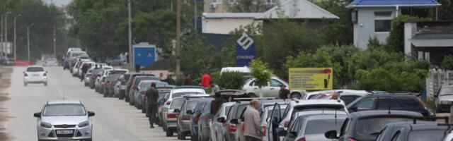 Nestašice goriva i dugi redovi pogađaju okupirani Krim