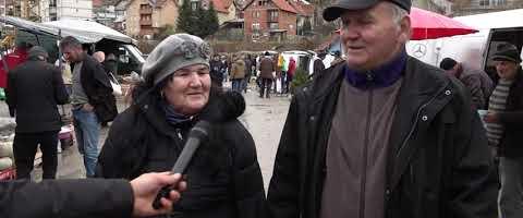 Na Tutinskoj pijaci kupaca sve manje