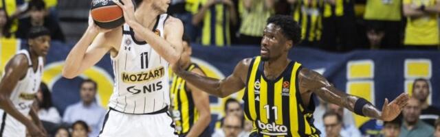 PARTIZAN RAZBIJEN NA BOSFORU: Crno-beli bez ikakve šanse protiv Fenerbahčea