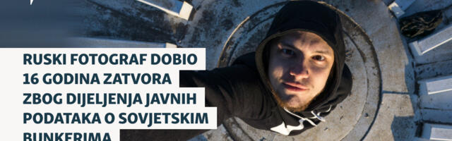 Ruski fotograf dobio 16 godina zatvora zbog dijeljenja javnih podataka o sovjetskim bunkerima