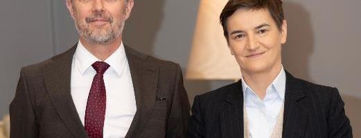 ANA BRNABIĆ SASTALA SE SA DANSKIM KRALJEM FREDERIKOM: Velika čast!Imali smo otvoren razgovor o temama od zajedničkog interesa i jačanju saradnje Srbije i Danske