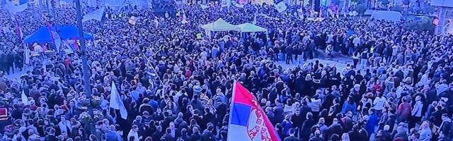 Protest studenata u Nišu: „Država to smo mi, mafija je na vlasti“