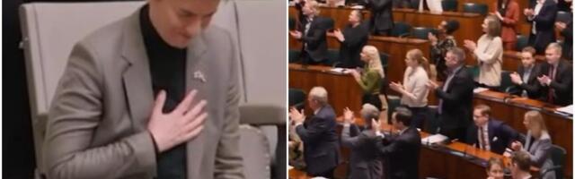 VELIKA ČAST I POŠTOVANJE ZA SRBIJU! Svi poslanici finskog parlamenta ustali i aplauzom pozdravili Anu Brnabić (VIDEO)