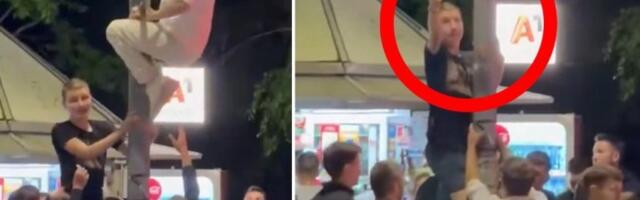 BLOKADERI I DALJE ZLOUPOTREBLJAVAJU MALOLETNIKE! Sinoć se i u Valjevu nastavilo blokadersko divljanje!