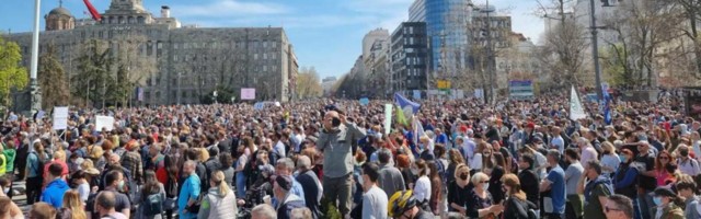 Više hiljada ljudi na ekološkom protestu u Beogradu: Počeo je ustanak, ne damo naše reke i planine