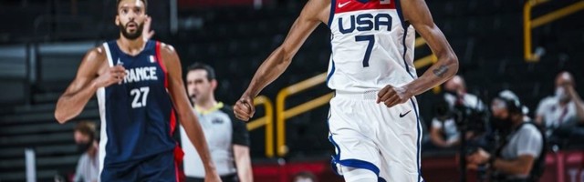 Ipak su to NBA Ameri: Durent i Tejtum u tesnom finišu iščupali krestu kočopernim Francuzima