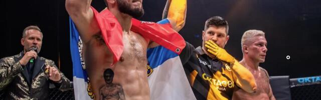 JANIČIĆ SE OGLASIO ZBOG SKANDALA U PODGORICI! Policija zabranila trobojku koju uvek nosi sa sobom! Evo šta je poručio MMA borac