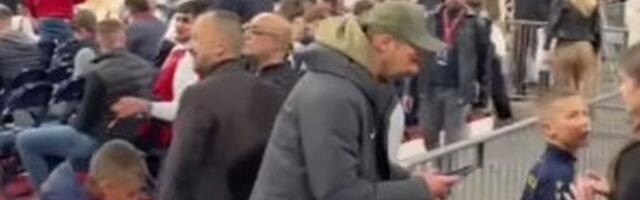 Na večiti derbi stigao miljenik Delija, bivši kapiten Zvezde Milan Borjan došao da bodri tim protiv Partizana