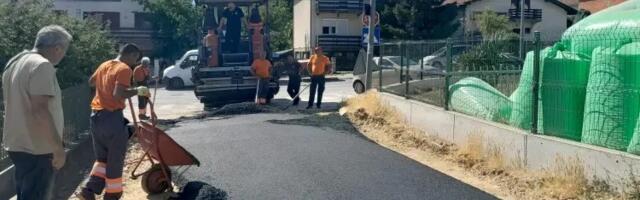 Asfaltirane Viševačka i ulica Radiča Postupovića u Uglješnici
