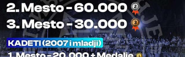 Turnir u malom fudbalu ,,Leskovačko pivo 2025” u Vučju, prvoplasiranima 200.000 dinara