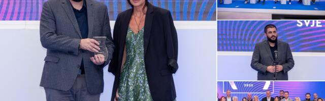 Priznanje za najbolji dokumentarac Sandžak TV-u na konferenciji „Digital 2025“