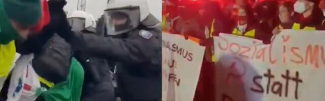 U NEMAČKOJ STALA ŽELEZNICA ZBOG NASILJA BLOKADERA Nastavlja se haos - Ima povređenih! (VIDEO)