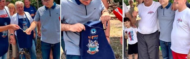 Vučević oduševio domaćine u Kovilju: Probao čuvene specijalitete! (VIDEO)