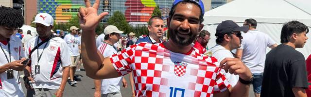Ovo nikad niste videli: Amer u dresu Hrvatske podigao tri prsta, obožava Modrića i Đokovića