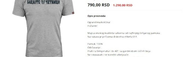 Butik koji je prodavao majice "nož, žica" sada ima novu kolekciju kojom poziva na nasilje