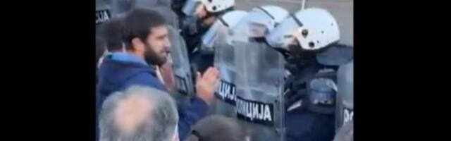 TENZIJE Niški studenti zovu građane da dođu ispred suda: Žandarmerija podigla štitove (VIDEO)