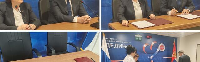 Institut "Dedinje" i centar "Bakuljev" zajedno protiv bolesti srca: Potpisali petogodišnji Sporazum o saradnji