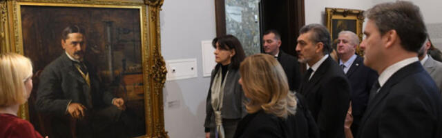 Делегација Грузије посетила Народни музеј у Београду