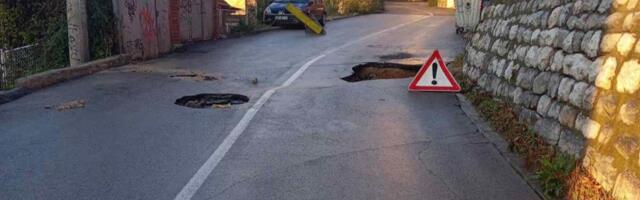 OPET HAVARIJA U UŽICU: Nakon završenih radova ponovo pukla vodovodna cev u Beogradskoj ulici, sve raspoložive ekipe su na terenu