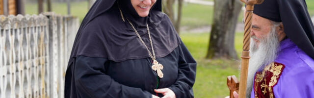 Митрополит Давид богослужио у у манастиру Светих апостола Петра и Павла