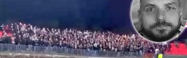 Usred utakmice sa Zvezdom stadion skandirao njegovo ime: Pogledajte kako su se navijači oprostili od ubijenog Novaka (VIDEO)