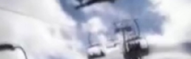 Padobranac je udario u žičaru i pao na zemlju sa velike visine!