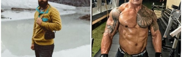 Trenirao kao "The Rock": 30 dana kasnije video velike promene