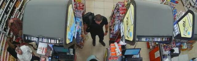 Krao što god je stigao iz "DM drogerija"! Praznio rafove, koristeći zauzetost zaposlenih