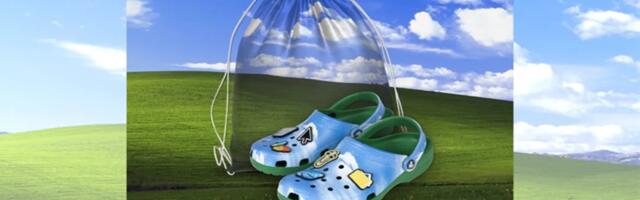 Microsoft Crocs papuče i Windows XP