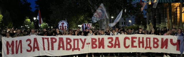 Skup protiv blokada i studentski protest “Mi za pravdu, vi za senvič” održani u Nišu