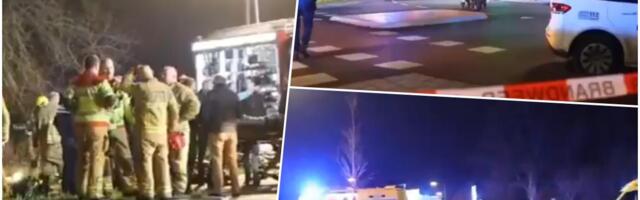 (VIDEO) AUTOMOBIL ULETEO U GOMILU LJUDI NA BOŽIĆNOM MARKETU Povređeno najmanje desetoro! Haos u Holandiji, policija zatvorila ceo rejon