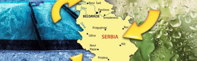 Stiže haos iz Hrvatske: Spremite se za kataklizmu - U Beogradu će pljuštati 24 sata (MAPA)