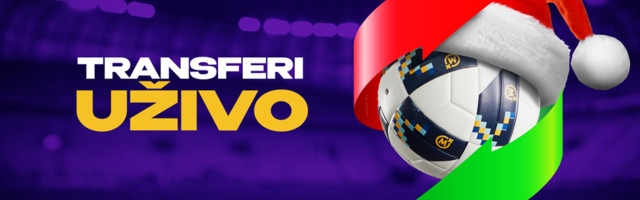 TRANSFERI UŽIVO (sreda, 6. januar)