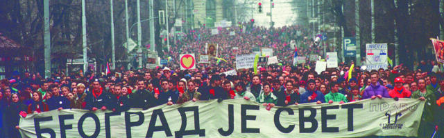 Protesti devedesetih i danas: Sloboda i mir za kojima i dalje tragamo