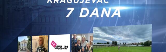 InfoKG 7 dana: Prva gimnazija SUPERŠKOLA, nova direktorka IZJZ, 34 godine Radija 34, Manasija korača kroz 105, veštačka trava na "Bubnju"...