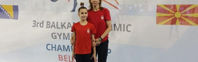 Uspeh Nišlijke u ritmičkoj gimnastici – osvaja Balkan, sanja Evropu