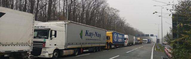 Sedam sati čekanja za teretnjake na Batrovcima na izlazu iz zemlje