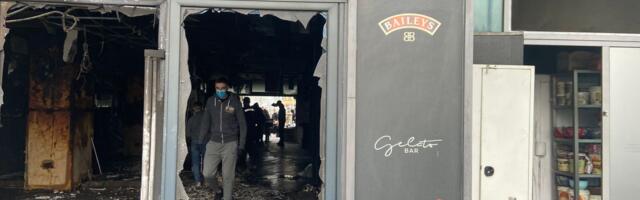 Saznajemo: Kafić u Novom Beogradu koji je izgoreo je ZAPALJEN, na njega je bačen Molotovljev koktel!