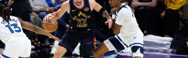 Na terenu nema drame: Dončić upisao novi tripl-dabl, oduševio i Lebrona