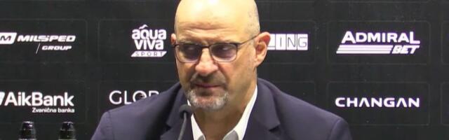 Zvezdan Mitrović brutalno iskren: "Partizan nas je pregazio, nisam nezadovoljan, kapiramo mi da je teže..."