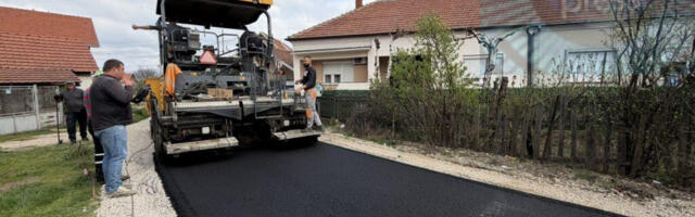 Asfaltira se ulica Save Đorđevića u Bobištu, za 912 metara 16 miliona