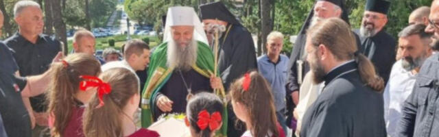 Патријарх Порфирије у Никшићу: Овде долазим као брат, као један од вас