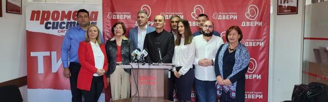 Dveri krenule u kampanju, „Za novi Čačak”