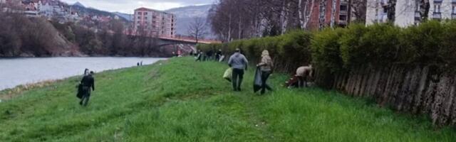 Akcija „Zavrni rukave” u Priboju - očišćena obala Lima