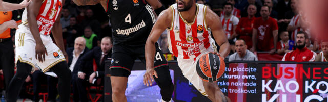 Ovako izgleda najnovija tabela Evrolige: Zvezda propustila veliku šansu i ispala iz Top 6!