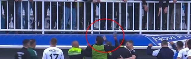 Vladimir Stojković hteo da gađa flašicom navijače Novog Pazara, oni mu skandirali "Mustafa": Neverovatne scene