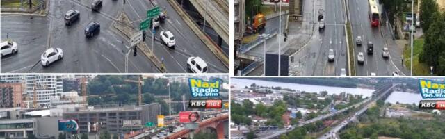 Direktno sa ulica: Na mostovima bez zadržavanja, najveća gužva ponovo na Gazeli (FOTO)