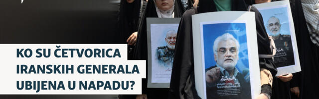 Ko su četvorica iranskih generala ubijena u napadu?