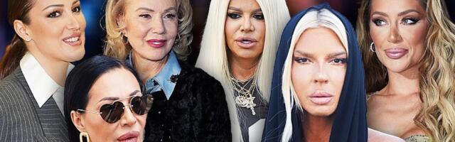 (ANKETA) Modni okršaj dama sa domaće estrade - Kojoj pevačici najbolje stoji crveno?